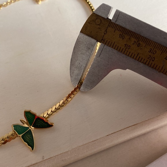 Anklet 18K Gold Plated Stainless Steel Non-Tarnish - Picture 8 of 11